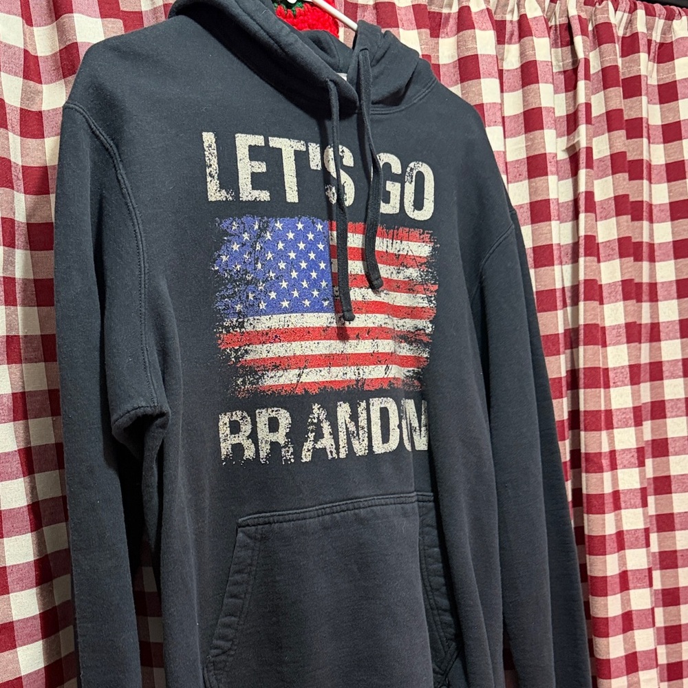 Men's Black Graphic Hoodie